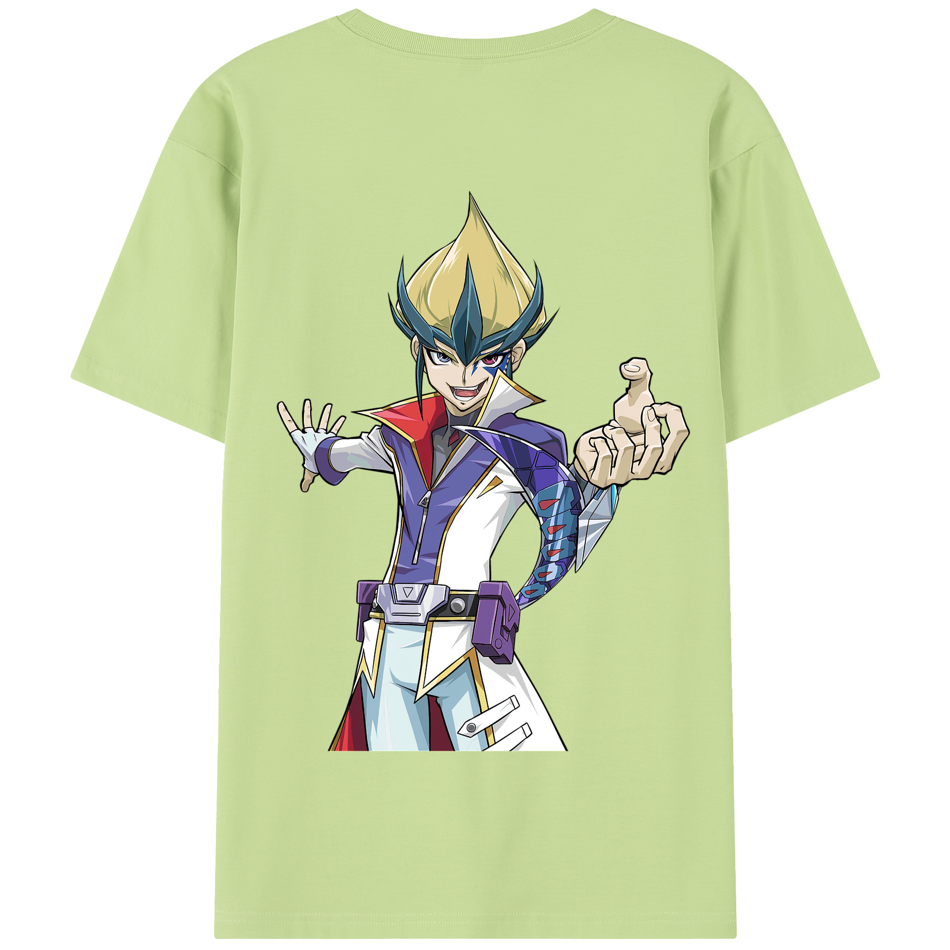 （画像用） 遊☆戯☆王 Yu-Gi-Oh! 綿100％半袖Tシャツ（背面プリント）